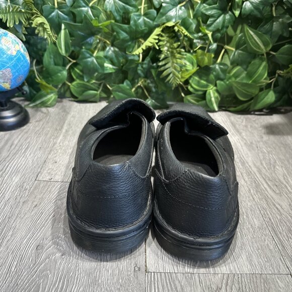 Dr Martens Black Norfolk Slip on Round Toe Textured Leather Loafers Size US M 13 - Picture 5 of 10
